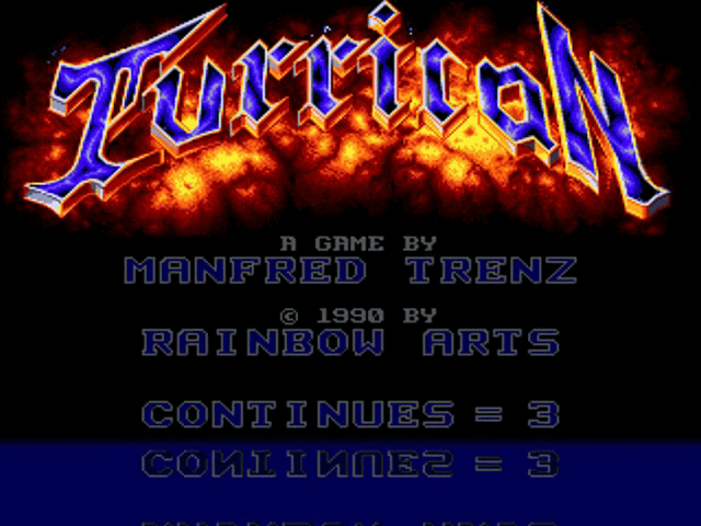 Turrican - AMIGA - Commodore Amiga - Titles