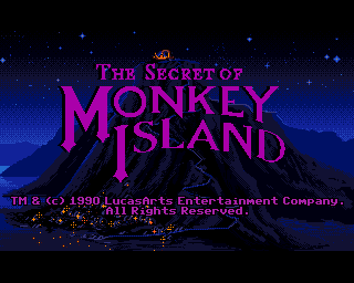 The Secret of Monkey Island - AMIGA - Commodore Amiga - Titles