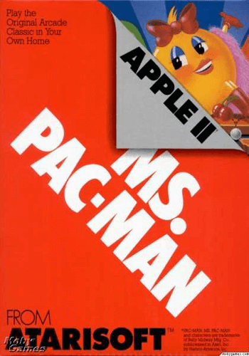 Ms. Pac-Man - APPLEII - Apple II - Packshots