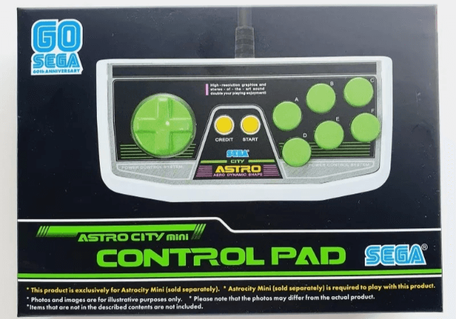 Sega Astro City Mini Controller - USB - ARCADE - Arcade