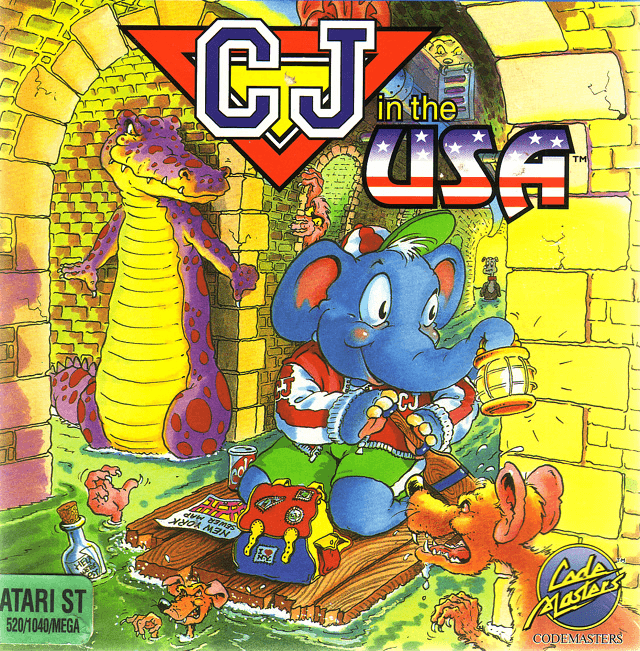 CJ in the USA - AST - Atari ST