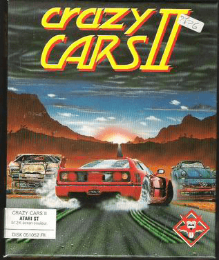 Crazy Cars II - AST - Atari ST - Packshots