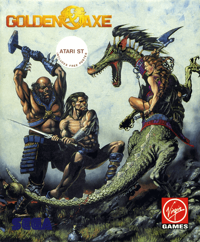 Golden Axe - AST - Atari ST - Packshots