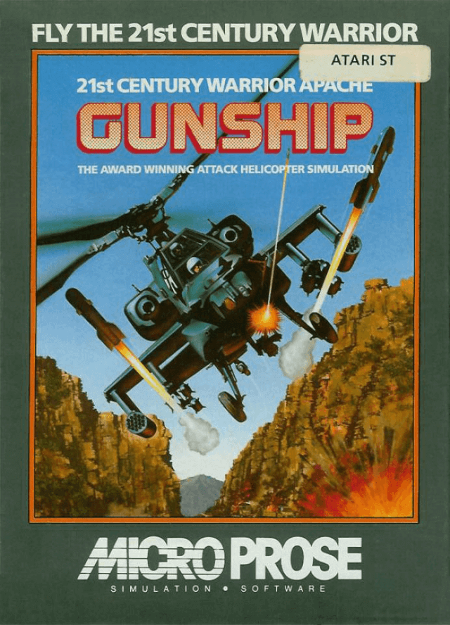 Gunship - AST - Atari ST