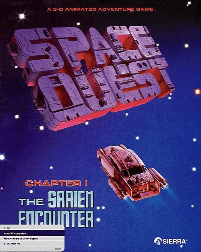 Space Quest: Chapter I - The Sarien Encounter - AST - Atari ST - Packshots