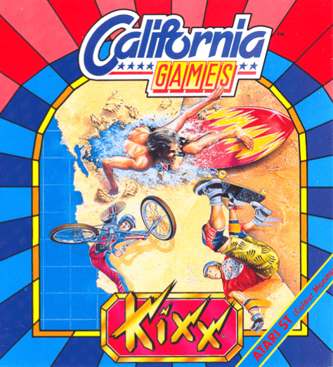 California Games - AST - Atari ST - Packshots