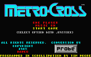Metro-Cross - AST - Atari ST - Titles