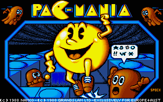 Pac-Mania - AST - Atari ST - Titles