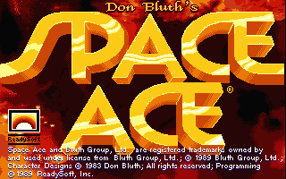 Space Ace - AST - Atari ST - Titles