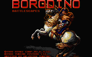 Borodino - AST - Atari ST - Titles