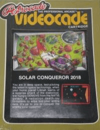 Solar Conqueror - ASTROCADE - Bally Astrocade