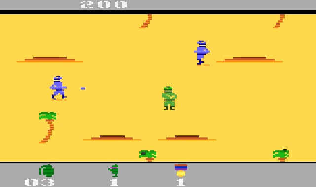 Commando - ATARI2600 - Atari 2600 - Ingames