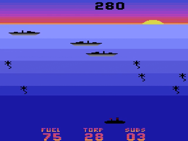Seawolf - ATARI2600 - Atari 2600 - Ingames