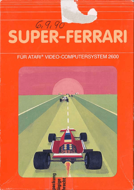 Super-Ferrari - ATARI2600 - Atari 2600 - Packshots