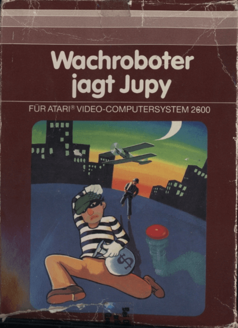 Wachroboter jagt Jupy - ATARI2600 - Atari 2600