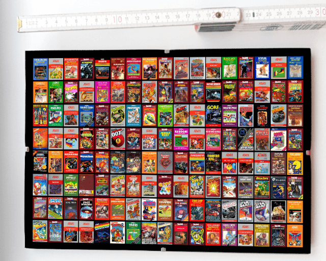Atari 2600 Games DIN A4 Bild - ATARI2600 - Atari 2600