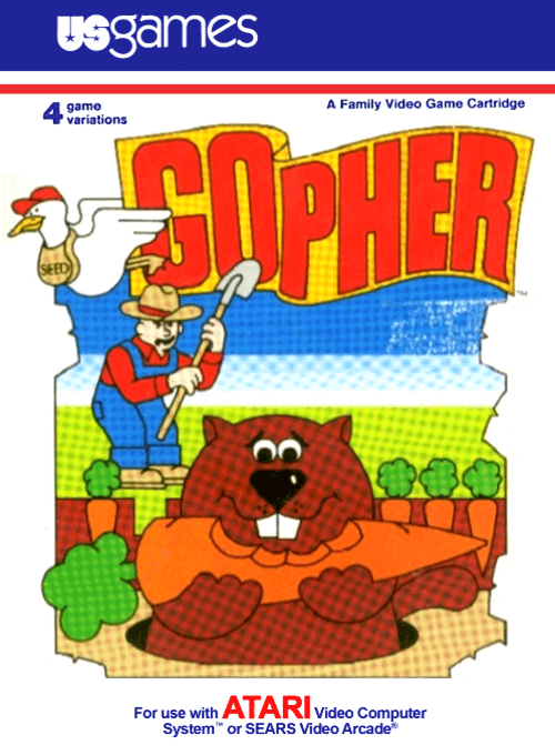 Gopher - ATARI2600 - Atari 2600