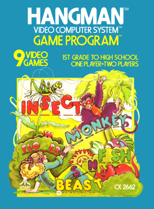 Hangman - ATARI2600 - Atari 2600