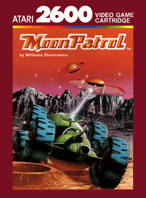 Moon Patrol - ATARI2600 - Atari 2600