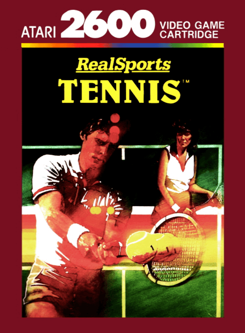 RealSports Tennis - ATARI2600 - Atari 2600