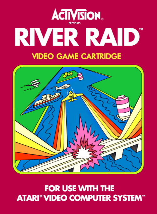 River Raid - ATARI2600 - Atari 2600