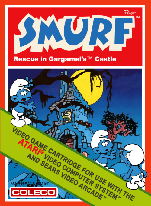 Smurf: Rescue In Gargamel's Castle - ATARI2600 - Atari 2600