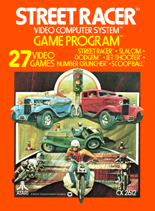 Street Racer - ATARI2600 - Atari 2600 - Packshots