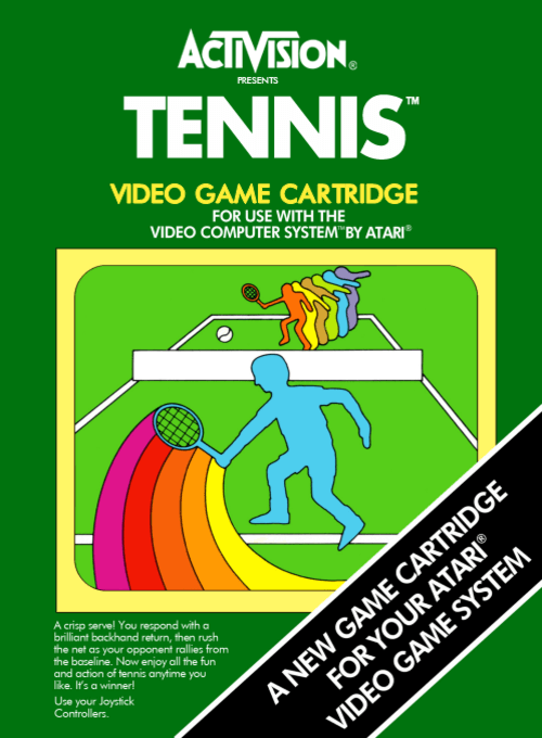 Tennis - ATARI2600 - Atari 2600