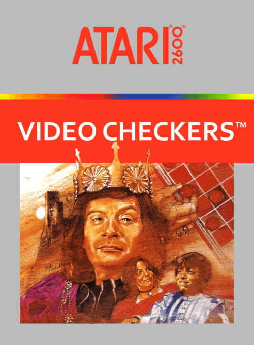 Video Checkers - ATARI2600 - Atari 2600