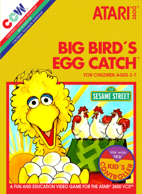 Big Bird's Egg Catch - ATARI2600 - Atari 2600