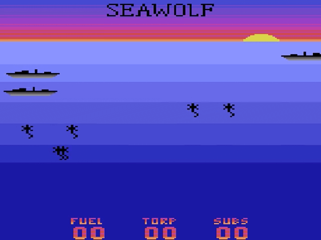 Seawolf - ATARI2600 - Atari 2600 - Titles