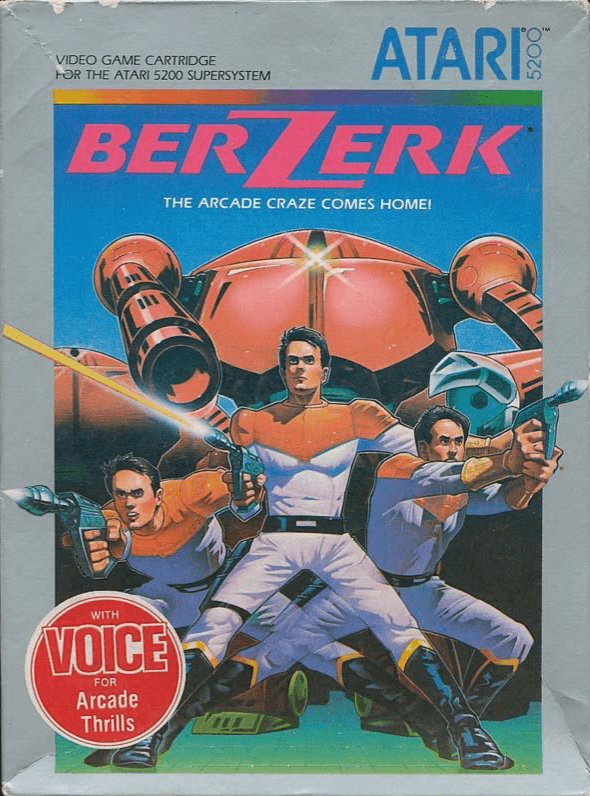 Berzerk - ATARI5200 - Atari 5200 - Packshots
