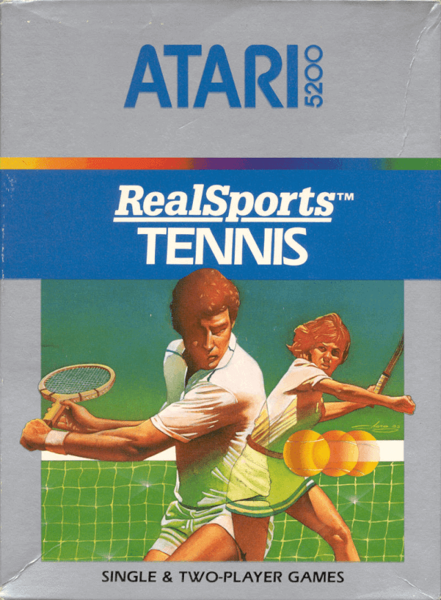 RealSports Tennis - ATARI5200 - Atari 5200