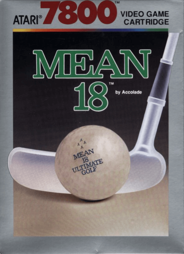 Mean 18 Golf - ATARI7800 - Atari 7800