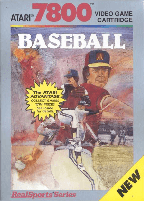 RealSports Baseball - ATARI7800 - Atari 7800