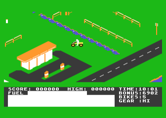 Action Biker - ATARI8BIT - Atari 400/800 - Ingames