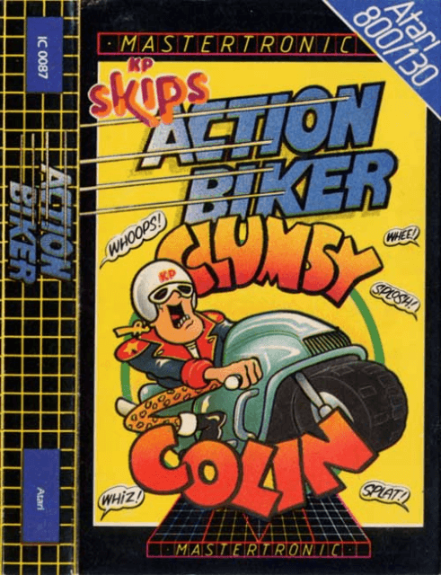 Action Biker - ATARI8BIT - Atari 400/800