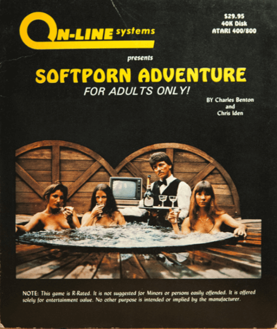 Softporn Adventure - ATARI8BIT - Atari 400/800