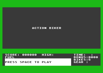 Action Biker - ATARI8BIT - Atari 400/800 - Titles