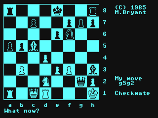 Colossus Chess 4 - C64 - Commodore 64 - Ingames