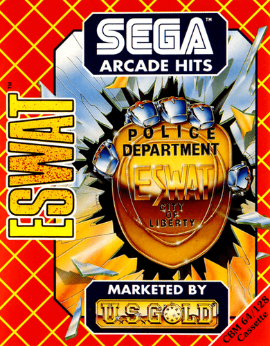 ESWAT - C64 - Commodore 64 - Packshots