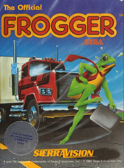 Frogger - C64 - Commodore 64 - Packshots