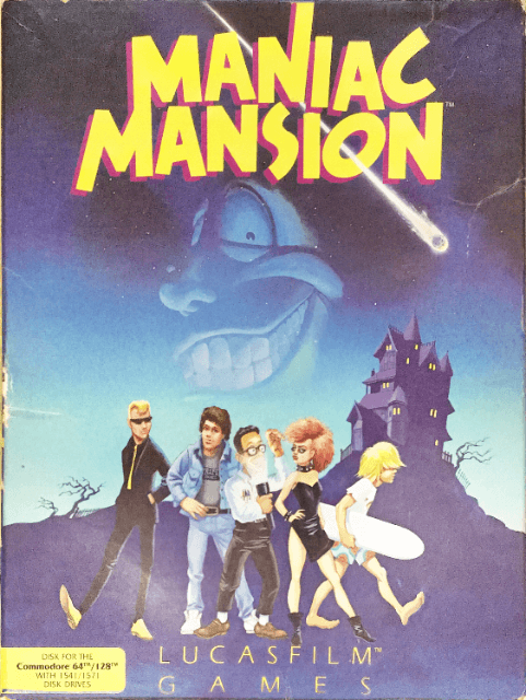 Maniac Mansion - C64 - Commodore 64