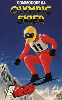 Olympic Skier (1984) - C64 - Commodore 64