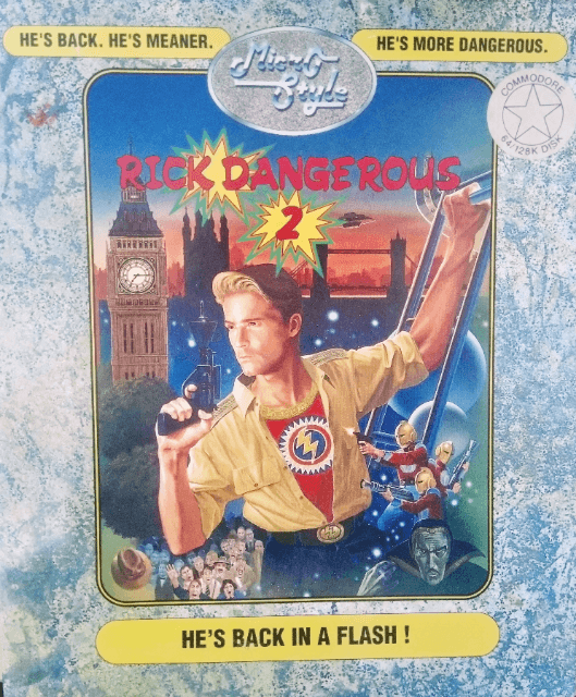 Rick Dangerous 2 - C64 - Commodore 64