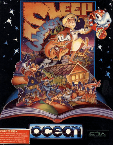 Sleepwalker - C64 - Commodore 64 - Packshots