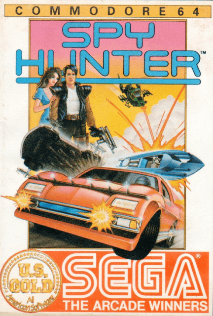 Spy Hunter - C64 - Commodore 64 - Packshots