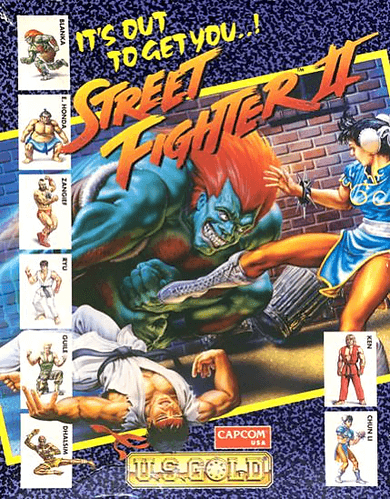 Street Fighter II - C64 - Commodore 64 - Packshots