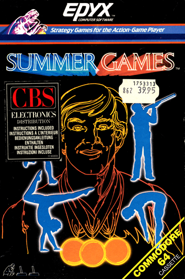Summer Games - C64 - Commodore 64 - Packshots