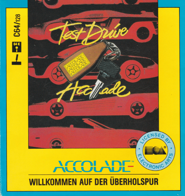 Test Drive - C64 - Commodore 64 - Packshots